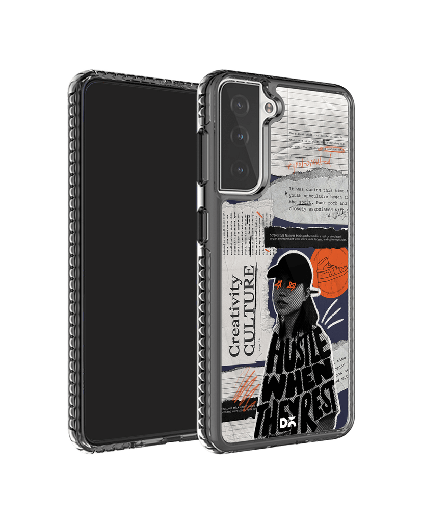 DailyObjects Hustle When They Rest Stride 2.0 Case Cover For Samsung Galaxy S21