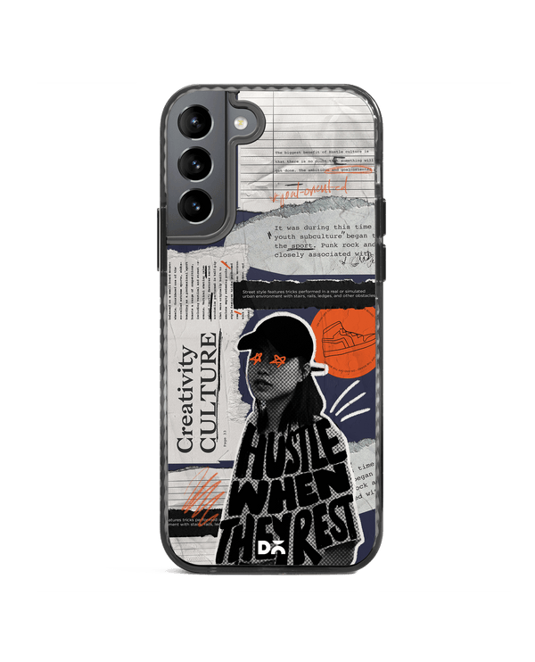 DailyObjects Hustle When They Rest Stride 2.0 Case Cover For Samsung Galaxy S21