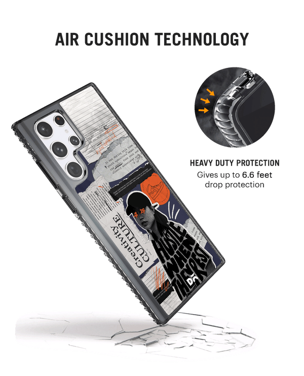 DailyObjects Hustle When They Rest Stride 2.0 Case Cover For Samsung Galaxy S23 Ultra