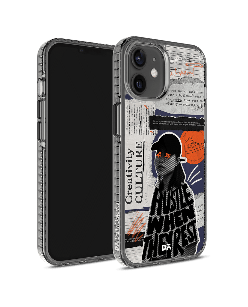 DailyObjects Hustle When They Rest Stride 2.0 Case Cover For iPhone 12