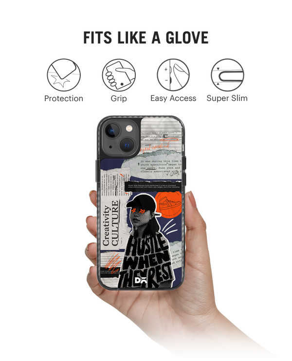 DailyObjects Hustle When They Rest Stride 2.0 Phone Case Cover For iPhone 15 Plus