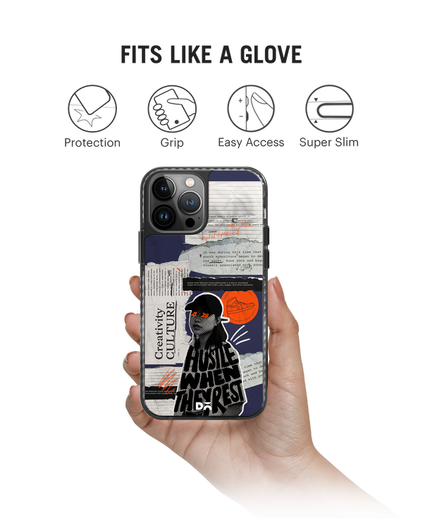 DailyObjects Hustle When They Rest Stride 2.0 Phone Case Cover For iPhone 15 Pro Max