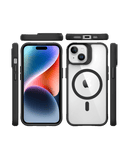 DailyObjects Hybrid Clear MagSafe Phone Case Cover For iPhone 15
