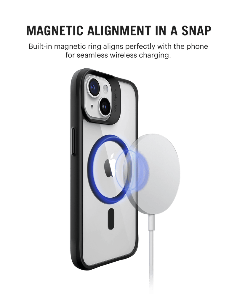 DailyObjects Hybrid Clear MagSafe Phone Case Cover For iPhone 15