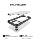 DailyObjects Hybrid Clear MagSafe Phone Case Cover For iPhone 15