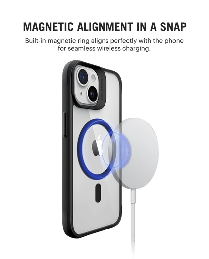 DailyObjects Hybrid Clear MagSafe Phone Case Cover For iPhone 15 Plus