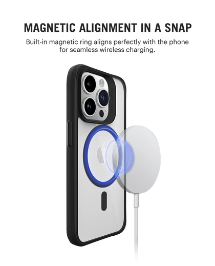 DailyObjects Hybrid Clear MagSafe Phone Case Cover For iPhone 15 Pro Max