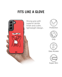 DailyObjects I Don't Care Stride 2.0 Case Cover For Samsung Galaxy S21