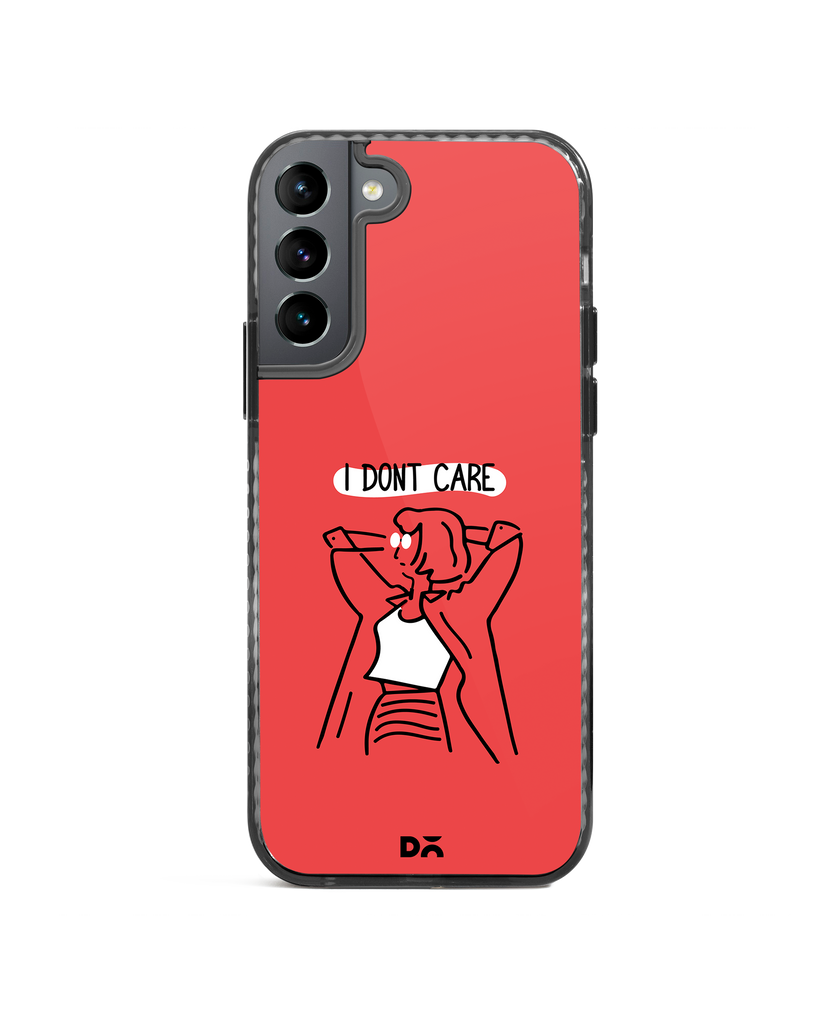 DailyObjects I Don't Care Stride 2.0 Case Cover For Samsung Galaxy S21 Plus