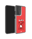 DailyObjects I Don't Care Stride 2.0 Case Cover For Samsung Galaxy S21 Ultra