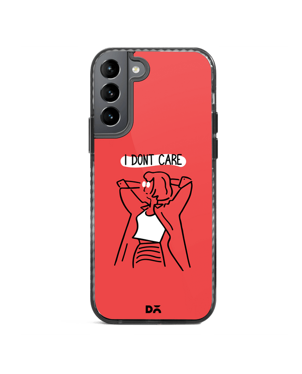 DailyObjects I Don't Care Stride 2.0 Case Cover For Samsung Galaxy S21