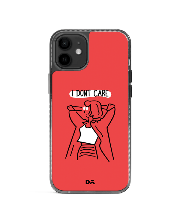 DailyObjects I Don't Care Stride 2.0 Case Cover For iPhone 12