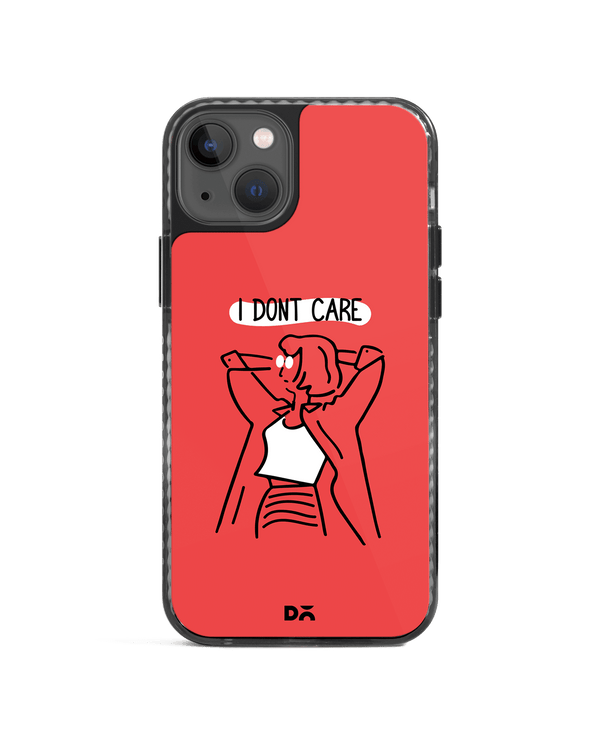 DailyObjects I Don't Care Stride 2.0 Case Cover For iPhone 13 Mini