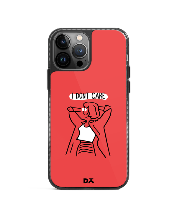 DailyObjects I Don't Care Stride 2.0 Phone Case Cover For iPhone 15 Pro Max