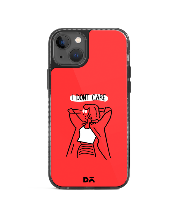 DailyObjects I Don't Care Stride 2.0 Phone Case Cover For iPhone 15