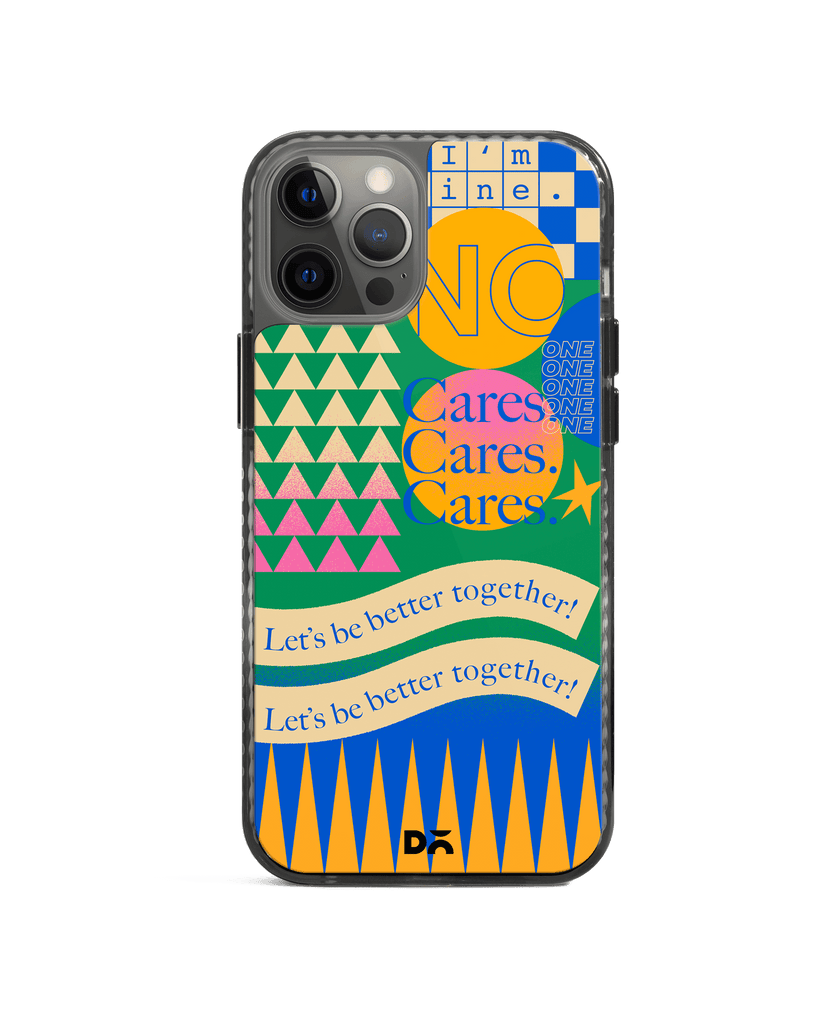 DailyObjects I am Fine Stride 2.0 Case Cover For iPhone 12 Pro Max