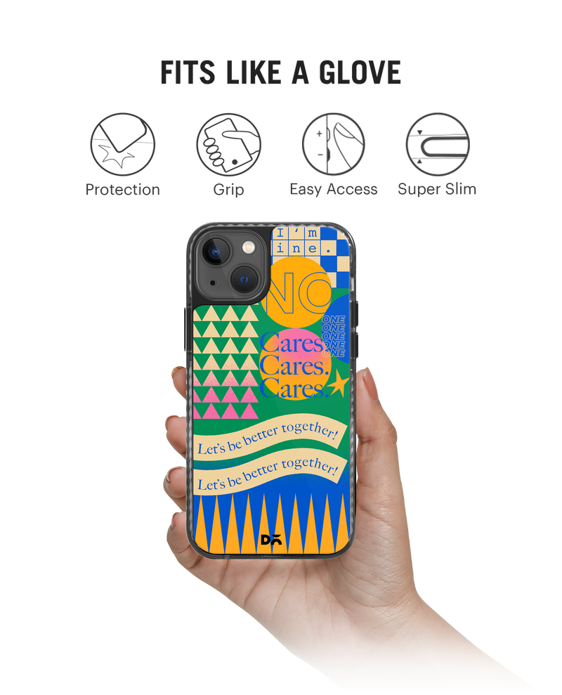 DailyObjects I am Fine Stride 2.0 Phone Case Cover For iPhone 15