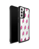 DailyObjects Ice Candy Icon Black Hybrid Clear Case Cover For Samsung Galaxy S21 Plus