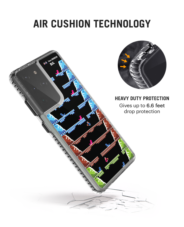 DailyObjects Ice Klimb Stride 2.0 Case Cover For Samsung Galaxy S21 Ultra