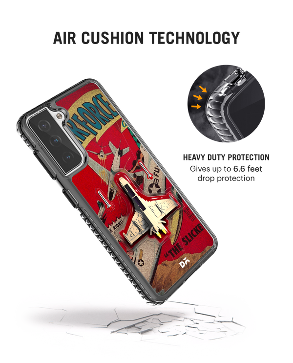 DailyObjects Jet Ranger Stride 2.0 Case Cover For Samsung Galaxy S21