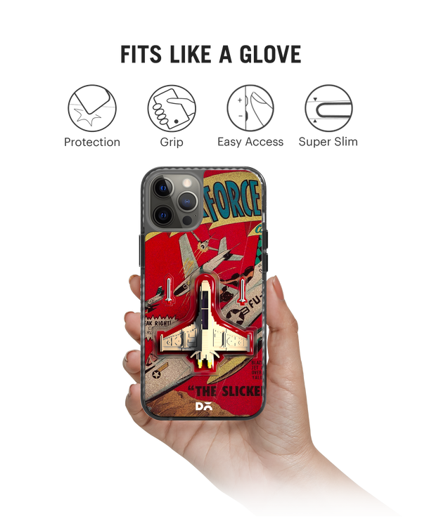 DailyObjects Jet Ranger Stride 2.0 Case Cover For iPhone 12 Pro