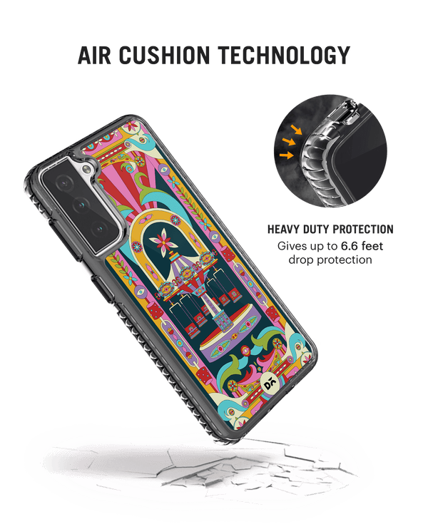 DailyObjects Jhoola Mela Stride 2.0 Case Cover For Samsung Galaxy S21