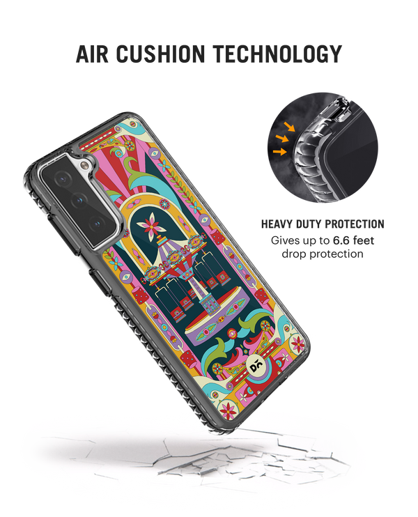 DailyObjects Jhoola Mela Stride 2.0 Case Cover For Samsung Galaxy S21 Plus