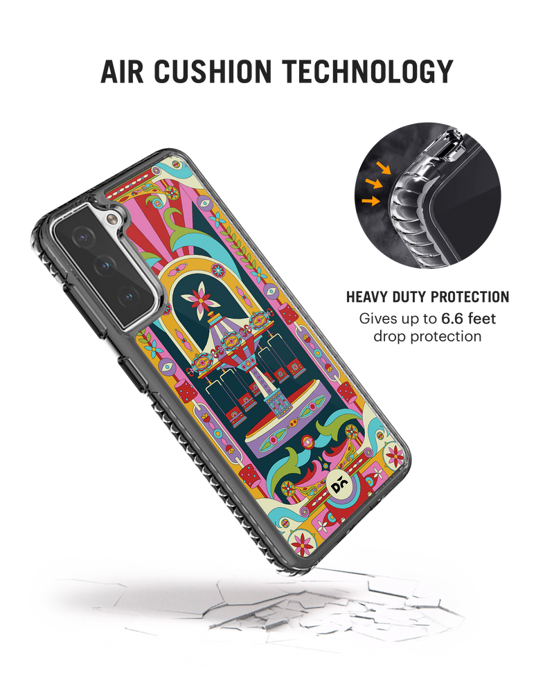 DailyObjects Jhoola Mela Stride 2.0 Case Cover For Samsung Galaxy S21 Plus