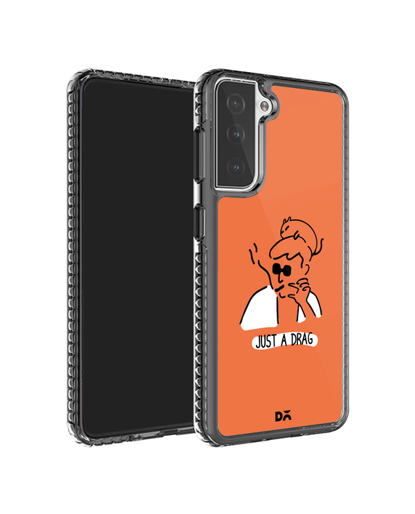 DailyObjects Just A Drag Stride 2.0 Case Cover For Samsung Galaxy S21 FE