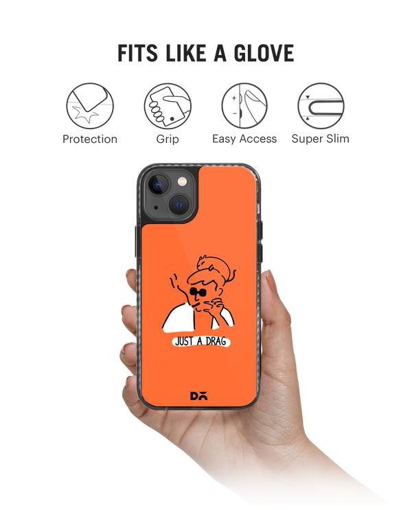 DailyObjects Just A Drag Stride 2.0 Phone Case Cover For iPhone 15 Plus