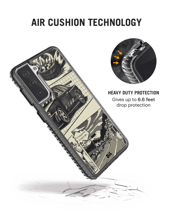 DailyObjects K3 Battle of Time Stride 2.0 Case Cover For Samsung Galaxy S21