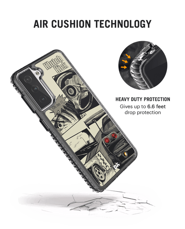 DailyObjects K3 The Drift Saga Stride 2.0 Case Cover For Samsung Galaxy S21