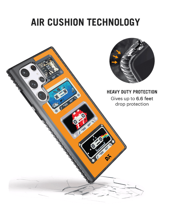 DailyObjects Kidcassette Stride 2.0 Case Cover For Samsung Galaxy S23 Ultra