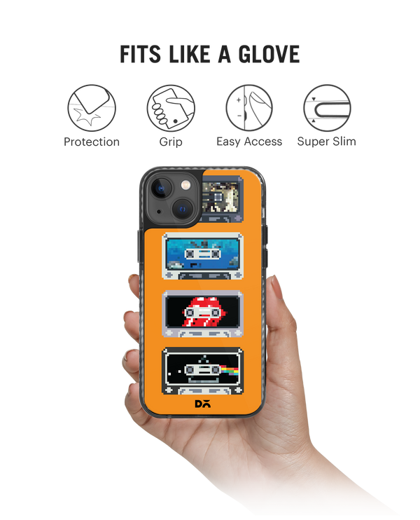DailyObjects Kidcassette Stride 2.0 Phone Case Cover For iPhone 15