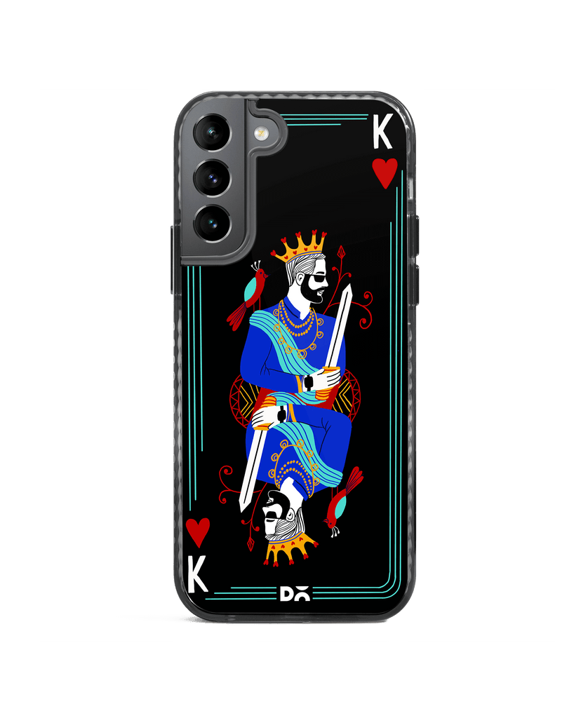 DailyObjects King Of Hearts Stride 2.0 Case Cover For Samsung Galaxy S21 FE