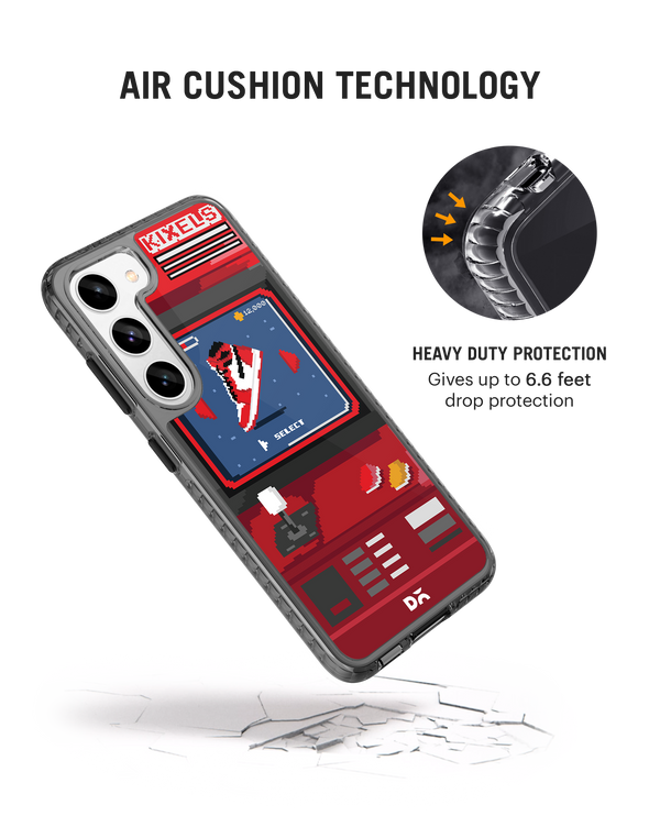 DailyObjects Kixel Arcade 1.0 Stride 2.0 Case Cover For Samsung Galaxy S23