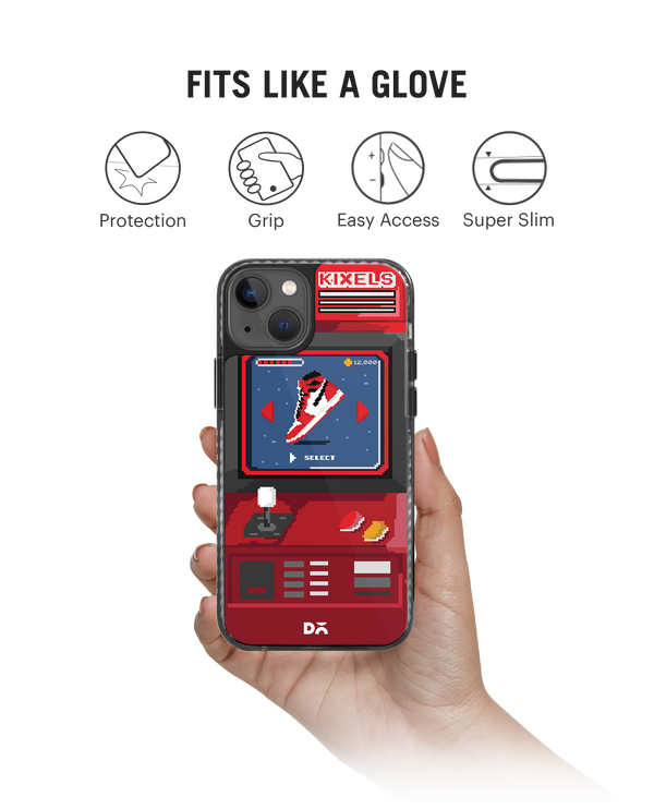 Kixel Arcade 1.0 Stride 2.0 Phone Case Cover For iPhone 15