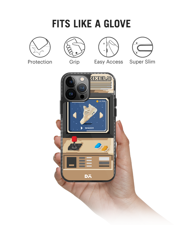 DailyObjects Kixel Arcade 2.0 Stride 2.0 Phone Case Cover For iPhone 15 Pro