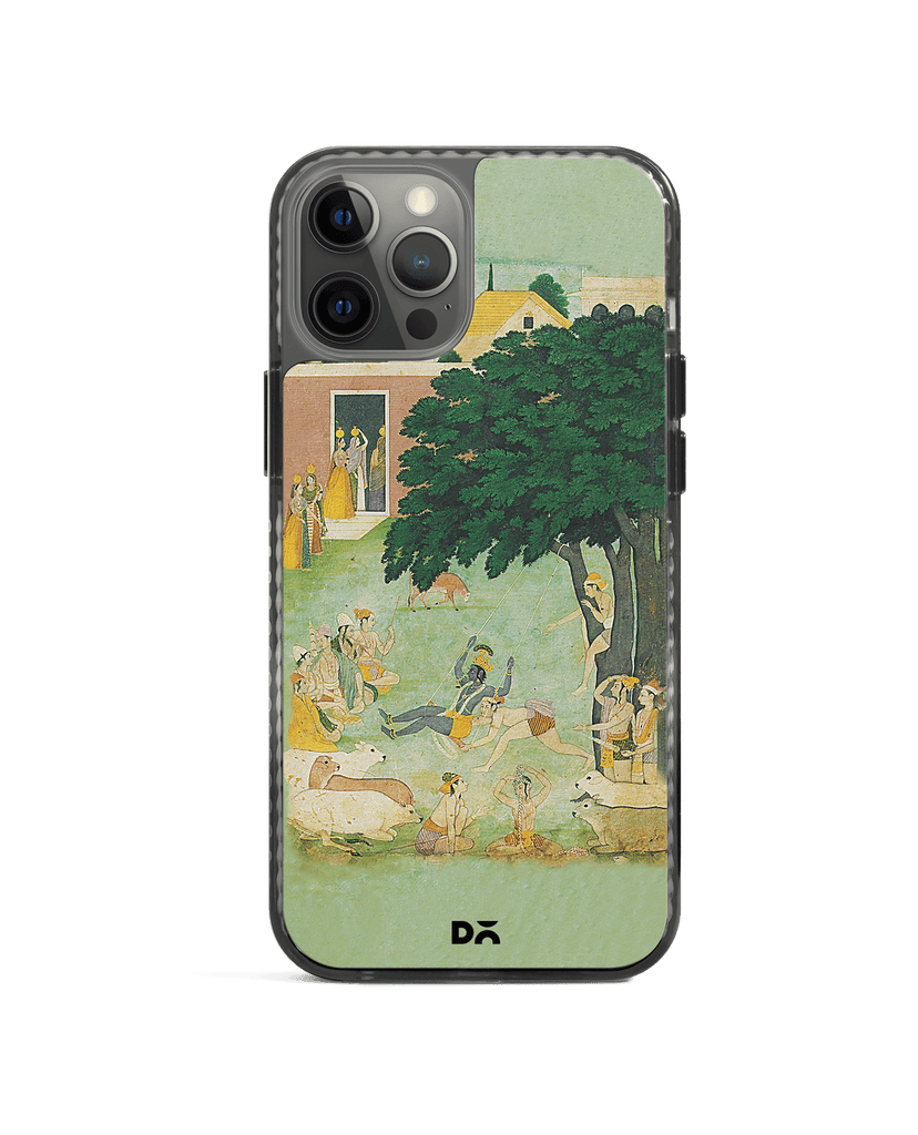 DailyObjects Krishan Swing Friends Stride 2.0 Case Cover For iPhone 12 Pro Max