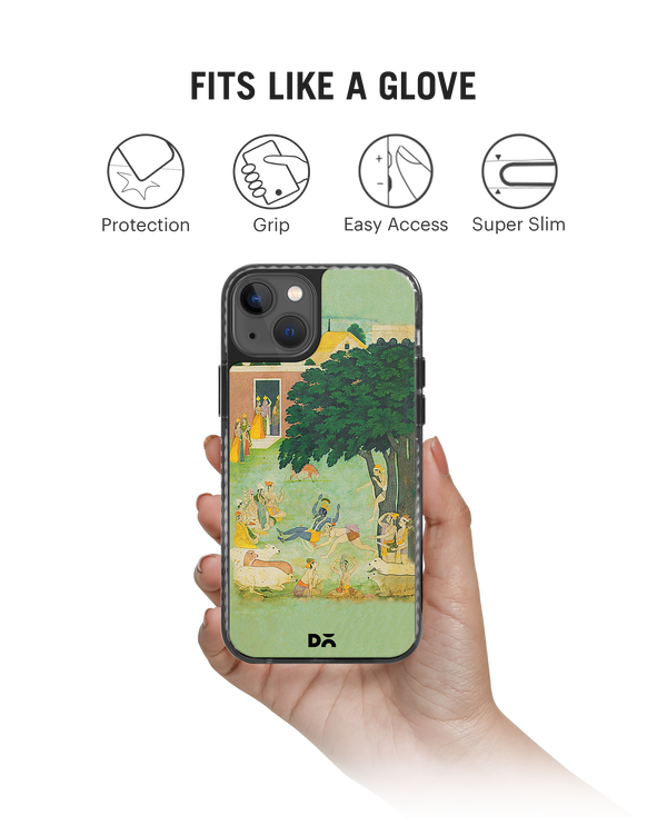 DailyObjects Krishan Swing Friends Stride 2.0 Phone Case Cover For iPhone 15 Plus