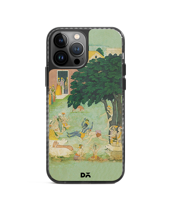 DailyObjects Krishan Swing Friends Stride 2.0 Phone Case Cover For iPhone 15 Pro Max