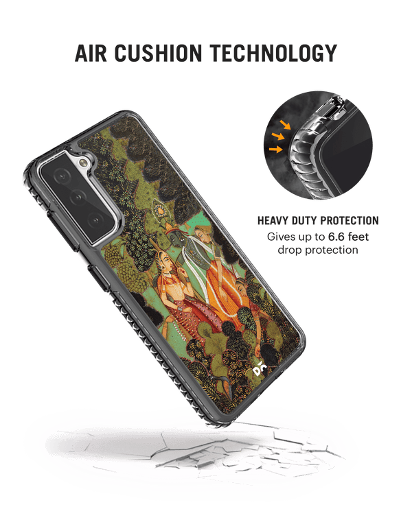 DailyObjects Krishna Stride 2.0 Case Cover For Samsung Galaxy S21