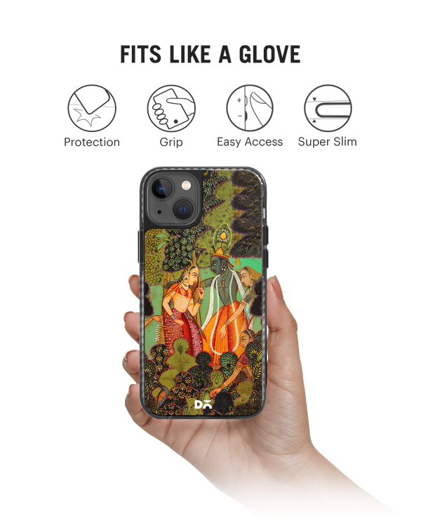DailyObjects Krishna Stride 2.0 Phone Case Cover For iPhone 15 Plus