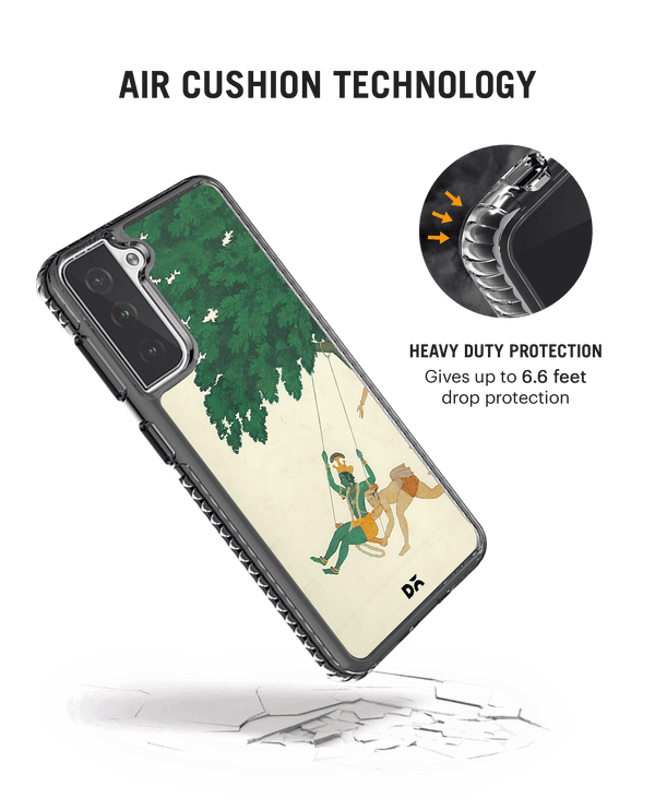 DailyObjects Krishna Swings Stride 2.0 Case Cover For Samsung Galaxy S21