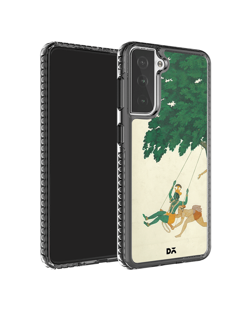 DailyObjects Krishna Swings Stride 2.0 Case Cover For Samsung Galaxy S21 FE