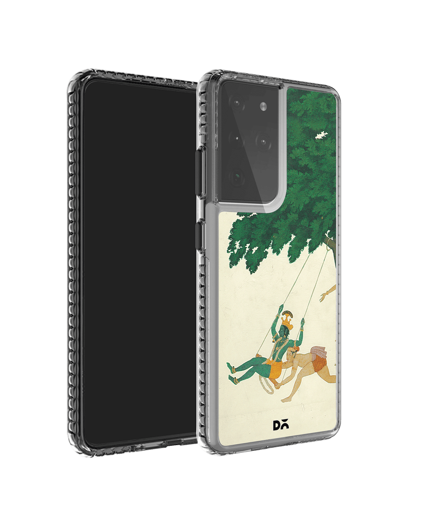 DailyObjects Krishna Swings Stride 2.0 Case Cover For Samsung Galaxy S21 Ultra