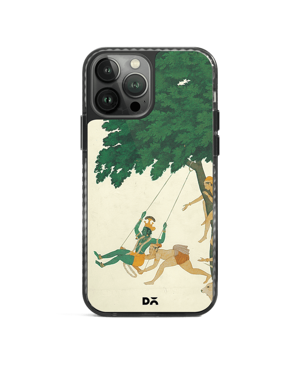 DailyObjects Krishna Swings Stride 2.0 Phone Case Cover For iPhone 14 Pro Max