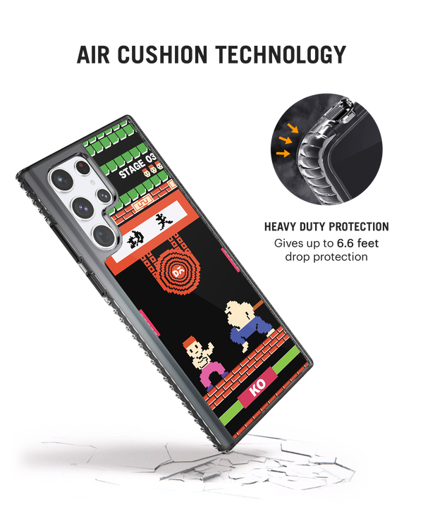 DailyObjects Kung Fu Klash Stride 2.0 Case Cover For Samsung Galaxy S22 Ultra