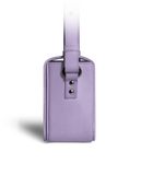 Lavender Gingham Sol Box Shoulder Bag