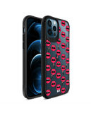 DailyObjects Lipstick Icon Black Hybrid Clear Case Cover For iPhone 12 Pro Max